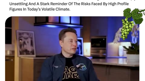 Elon Musk Fears Going Out In Public After Charlie Kirk’s Shocking Assassination.