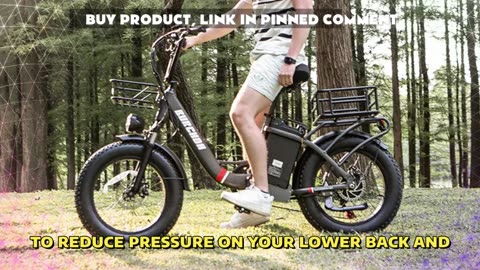 BURCHDA U8 Electric Bike 1000W 48V 31.5AH Lithium Battery Ebike 4.0 Fatbike Electric Bike