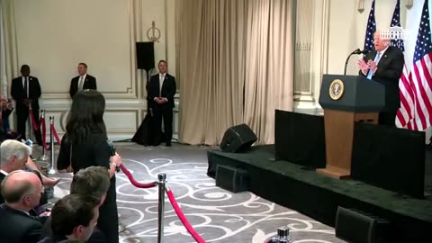 President Trump Hosts a Press Conference
