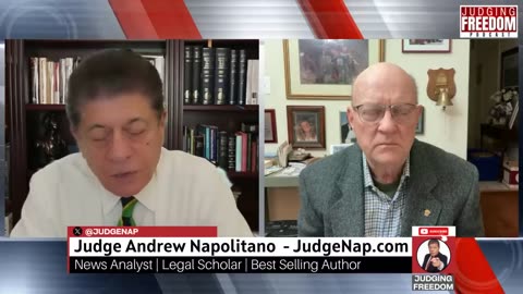 Judge Andrew Napolitano Fighting for Bethlehem and for the Peace of Israel