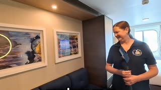 Inside Oceanview Cabin on Ovation of the Seas | Tall Man’s Cruise Adventures