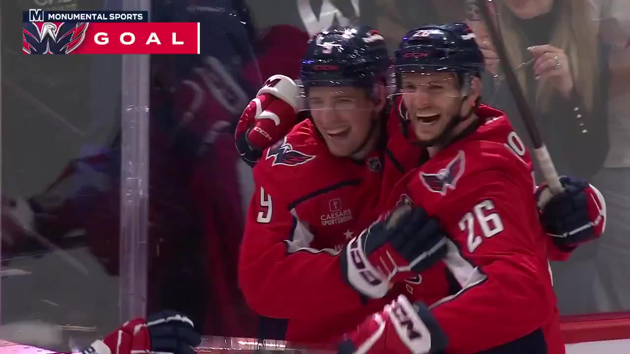 NHL - RYAN LEONARD FIRST NHL GOAL ALERT 🚨