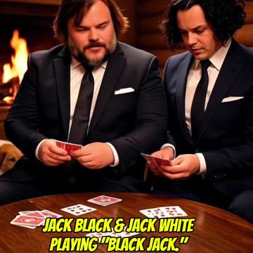 Were you aware Jack Black & Jack White love playing "black jack?"