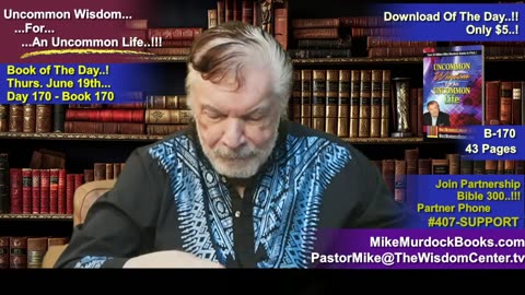 Re-Air: Uncommon Wisdom For An Uncommon Life..!!!