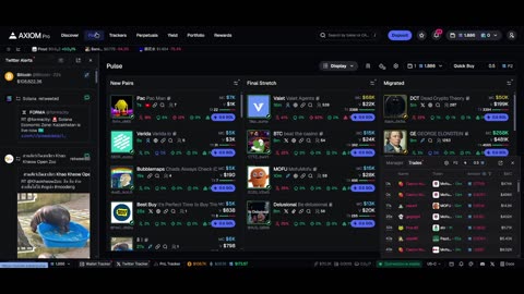Trading Memecoins with solana