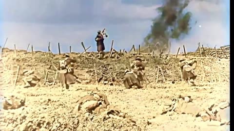 49 - Trench Reverie - WW1 Inspired Trench Music - Colourized Footage