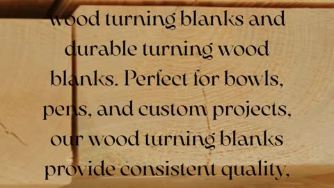 Turning Blanks – Craft with Exotic Woods