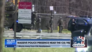 DEVELOPING: Massive Police Presence Near CIA HQ