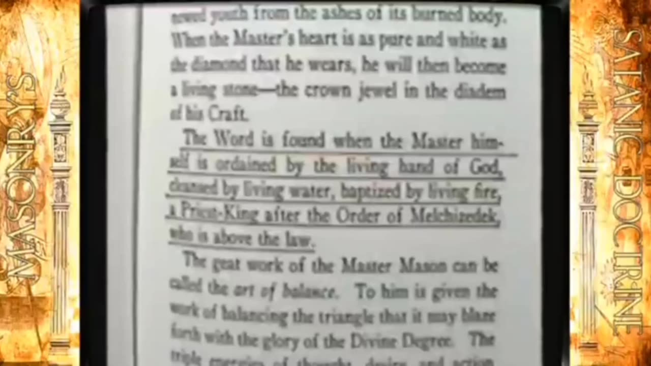 Masonry's Satanic Doctrine: "Achieving Christ Consciousness to Realize your Divinity"