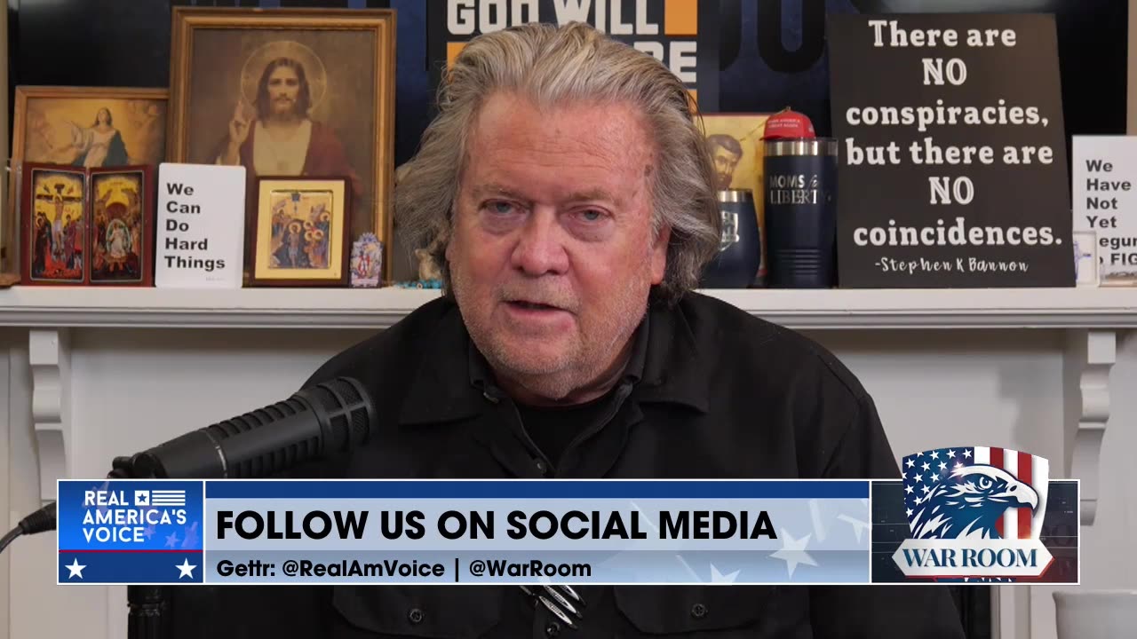 Bannon Corrects Jensen Huang: The American Dream Doesn't Go Through China. Hell, The Chinese Dream For Lao Baixing Doesn't Go Through China