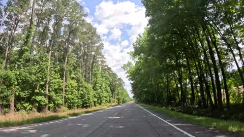 North on SC 6 Near Oakridge, SC May 23, 2025