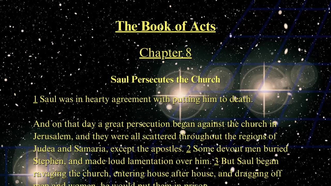 Christian Meme Video: Acts Chapters 8 (06/29/2025)