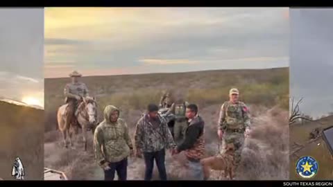💥Texas DPS K-9 Unit & Border Mounted Patrol Capture 7 Criminal Illegal Aliens