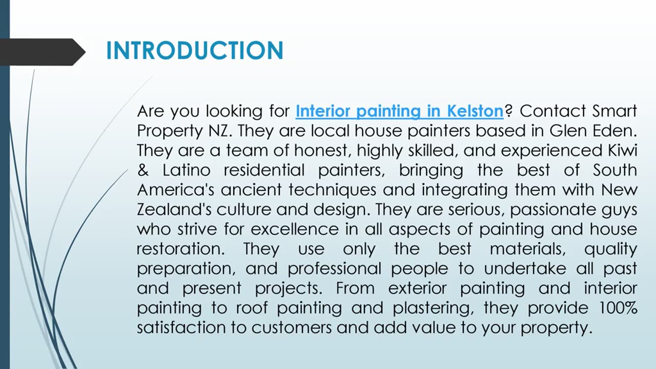 Are you looking for Interior painting in Kelston?