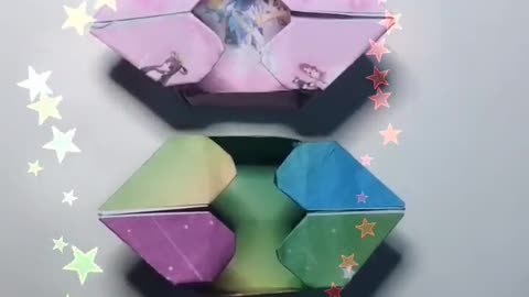 DIY Paper Decorations Using Folding