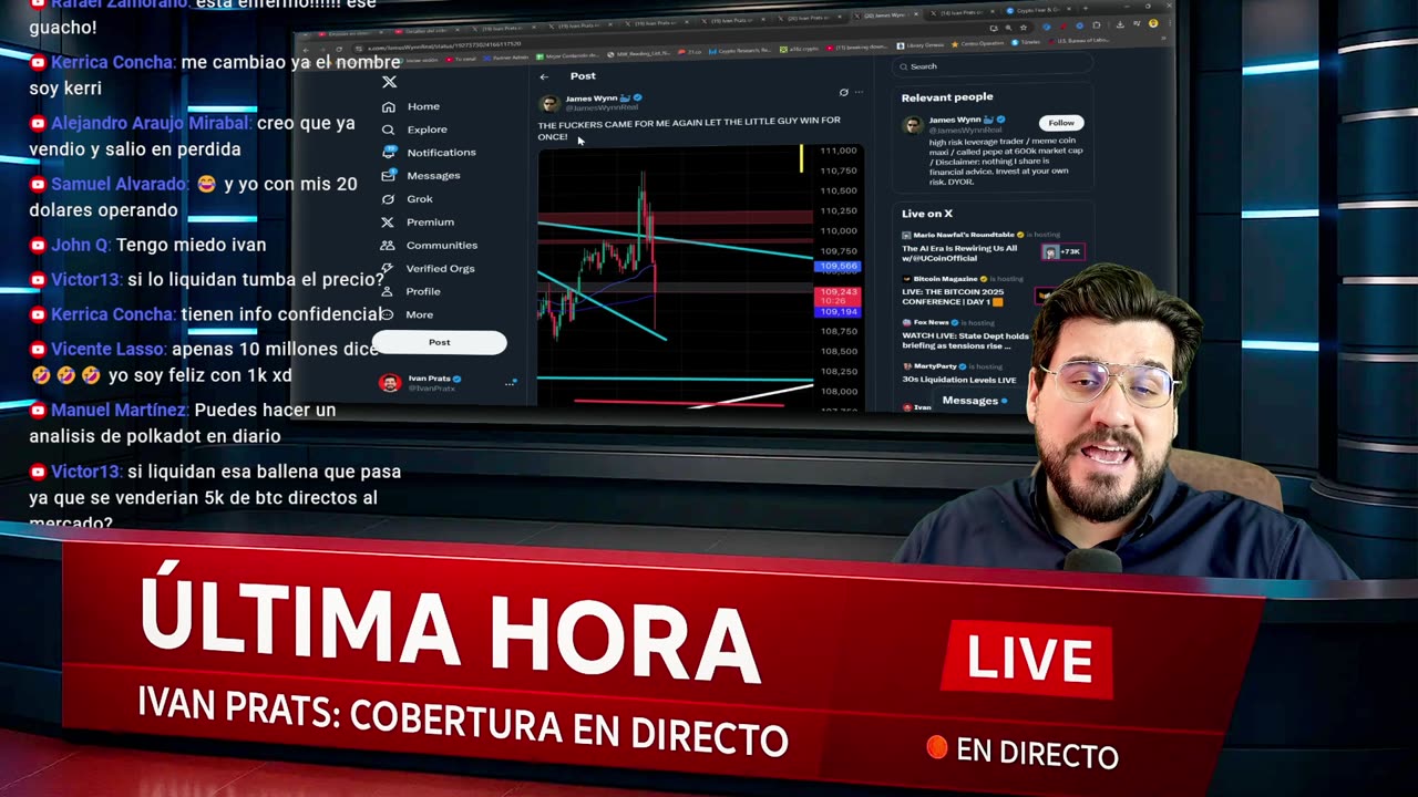 🔴 BITCOIN Subiendo Pero DOMINANCIA CAYENDO!? 📈 Análisis Bitcoin y Criptomonedas #trading