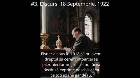 #3 Discurs Adolf Hitler in Romana: 18 Septembrie 1922 - Tradus cu AI