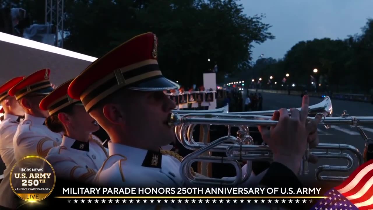 Watch fireworks show conclude the Armys 250th birthday festivities