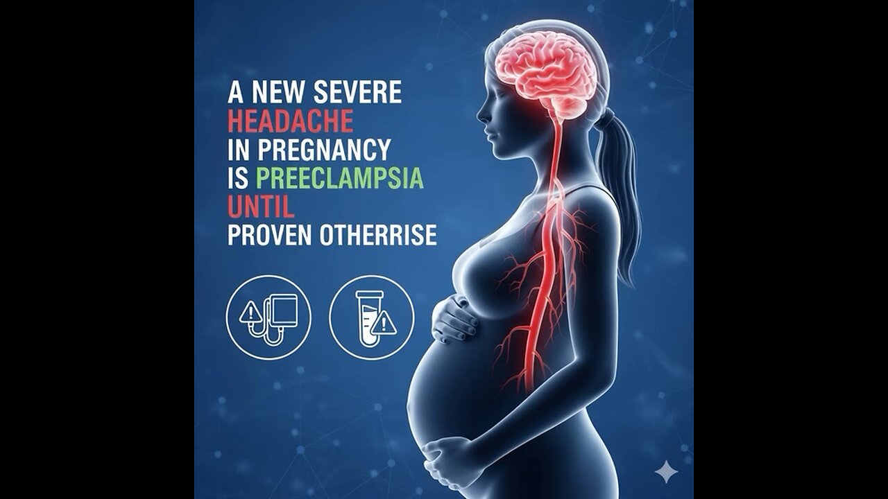 New headache in pregnancy ?