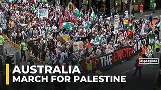 Thousands of Australians join nationwide protests in solidarity with Palestinians in Gaza