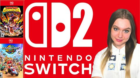 🎮SWITCH 2 SATURDAY! playing Donkey Kong Bananza & Mario Kart World