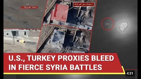 NATO Nations At War In Syria- 35+ Killed As U.S. Proxy SDF Clashes With Turkey