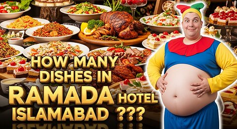 Ramada Buffet Challenge | So Many Dishes You Can’t Eat Them All Spoon by Spoon!