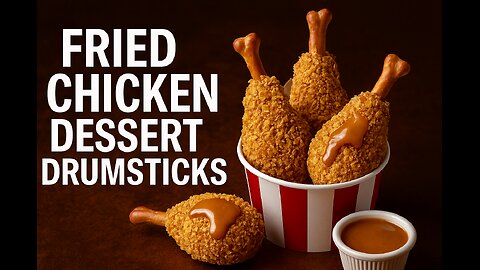 Fried Chicken Dessert Drumsticks – FlavorVille Mind Twister
