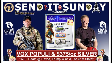 VOX POPULI | Callum Smiles: WEF Death @ Davos, $375 Silver Next? Trump Wins, Greenland 51st State