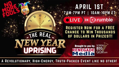 SPECIAL LIVE EVENT: The Real New Year! April 1, 2025! Follow This Channel for More!