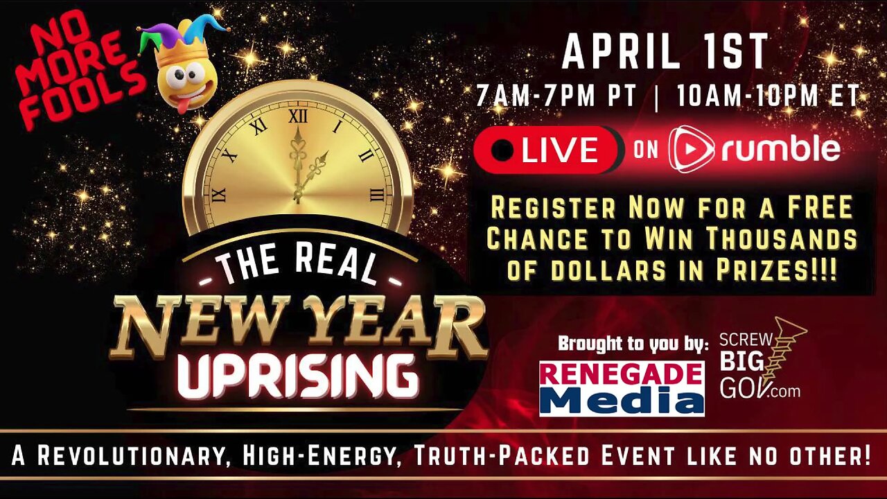 SPECIAL LIVE EVENT: The Real New Year! April 1, 2025! Follow This Channel for More!