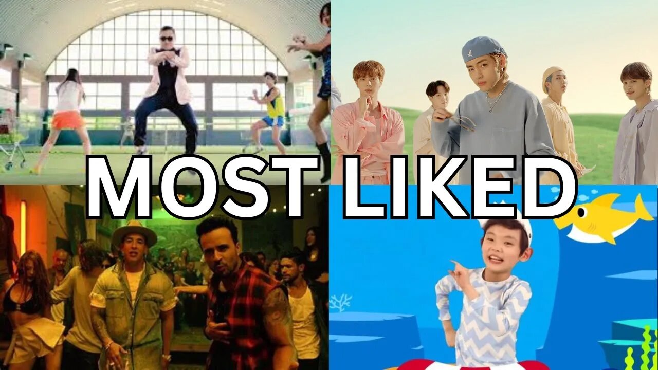 Top 25 Most Liked YouTube Videos (Jul. 2025)