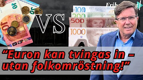 “EU:s hemliga plan: Tvinga in Sverige i euron” - Arne Weinz