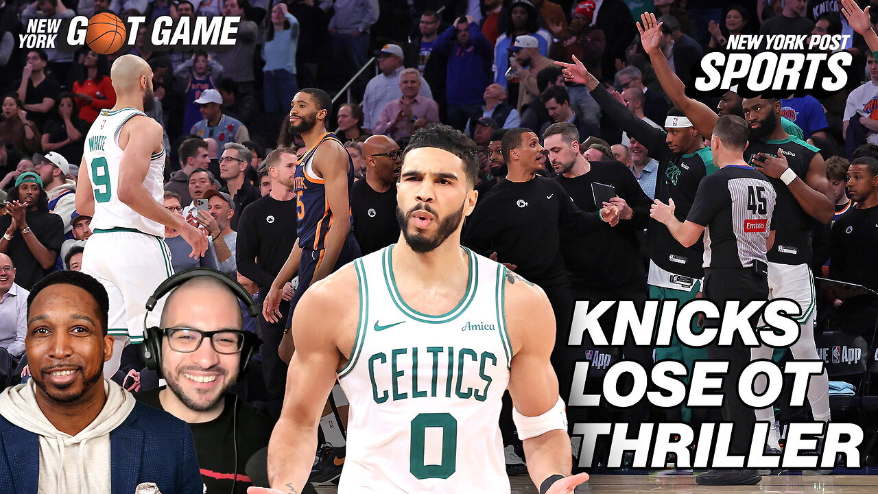 Knicks vs. Celtics watch along recap featuring Dexter Henry & Bryan Fonseca