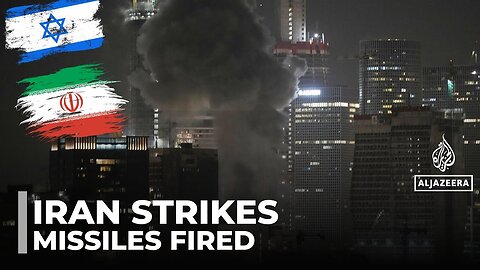Iran retaliates to Israel_s attack_ Hundreds of missiles launched at Israeli cities
