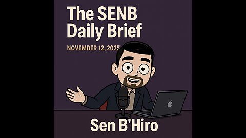 The SENB Daily Brief – CPI Eve Edition | Markets Brace for Tomorrow’s Inflation Shock (Nov 12, 2025)