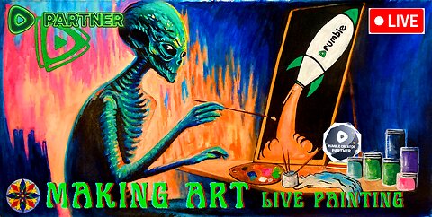 Live Painting - Making Art 10-29-25 - Chill Fall Art Stream