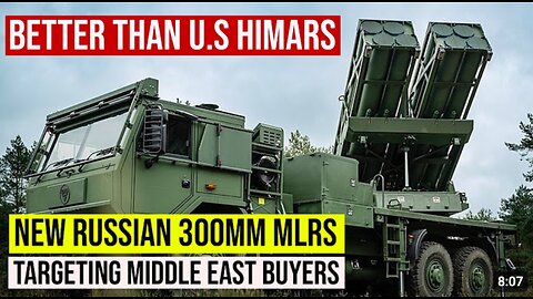 Russia's Answer to HIMARS Goes on Sale: Sarma 300mm Rocks Saudi Defense Expo!