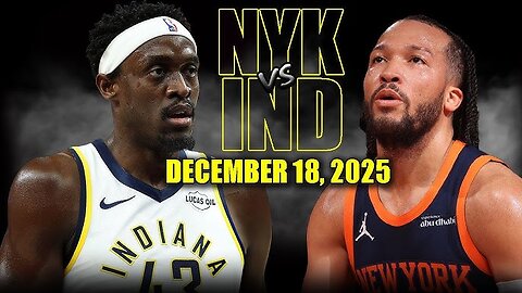 Indiana Pacers VS New York Knicks game highlights