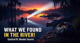 Searching Florida Waters for a Missing Murder Victim’s Car | Alligator Encounter!