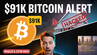 Bitcoin Blasts Past $91K: Whales Load Up as $37M Exchange Hack Shocks Crypto Market