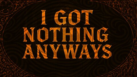 CanAIMakeWorshipSongs - I Got Nothing Anyways (Official Music Video)