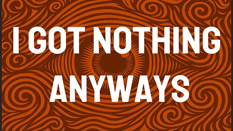 CanAIMakeWorshipSongs - I Got Nothing Anyways (Official Music Video)
