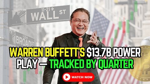 📊 Warren Buffett’s $13.7B Power Play — Tracked by Quarter 💰
