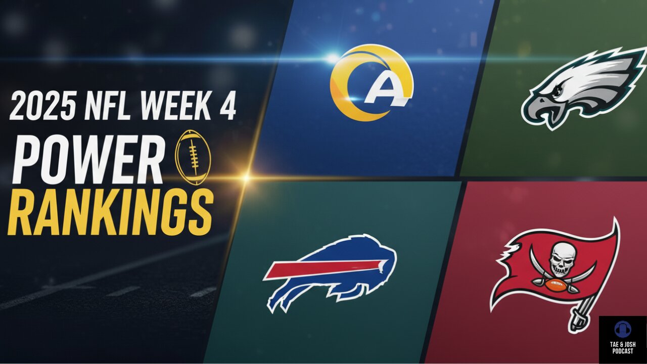 2025 NFL Week 4 Power Rankings