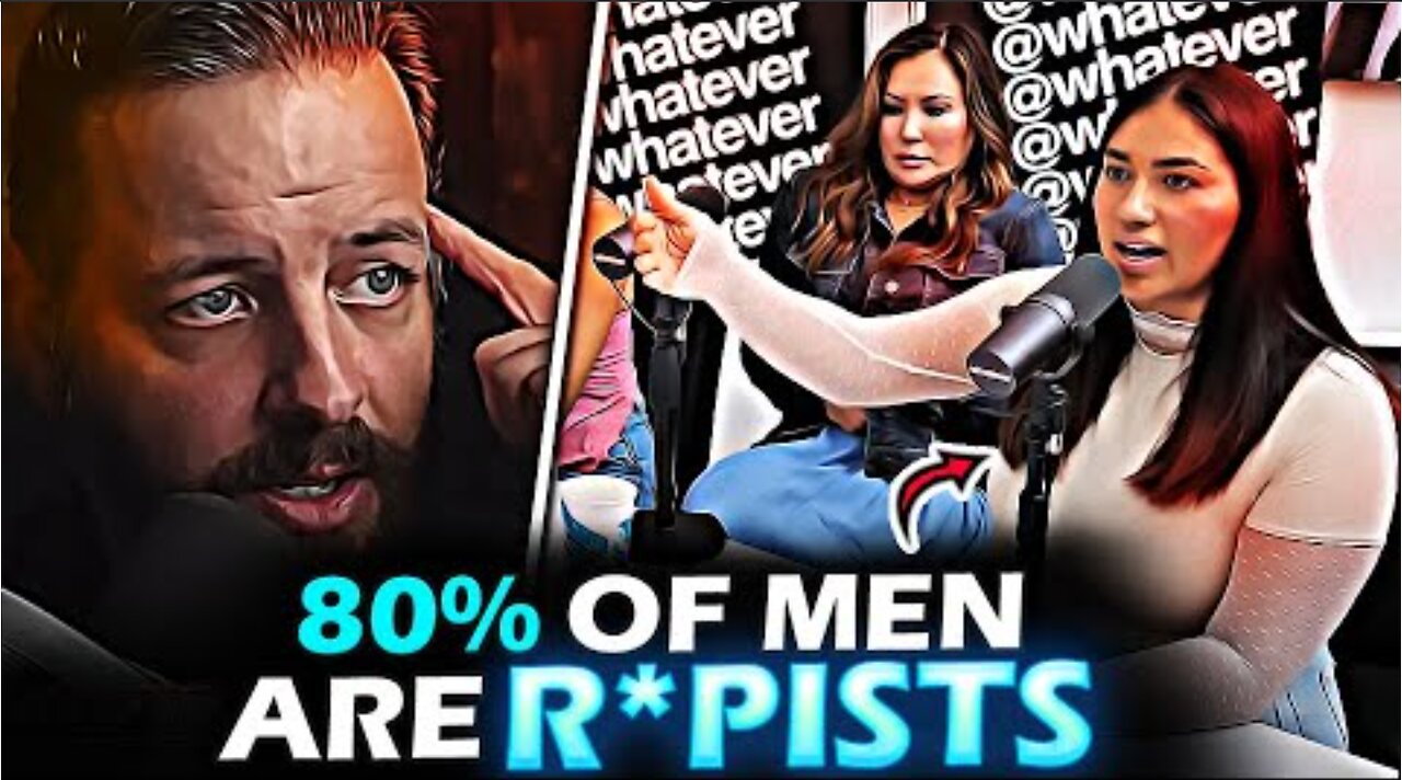 MAN-HATING feminist made to EAT UP her own GARBAGE when she makes THIS CLAIM