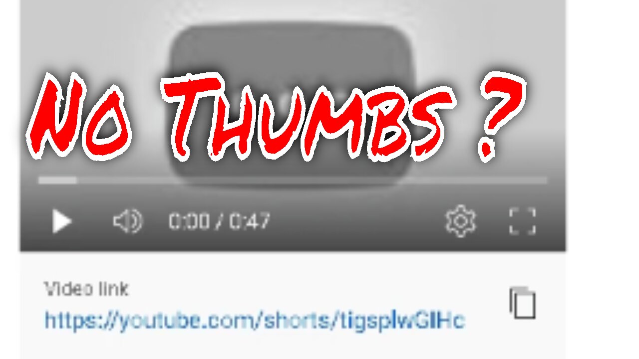 no thumbnails for me on youtube 3/31/2025