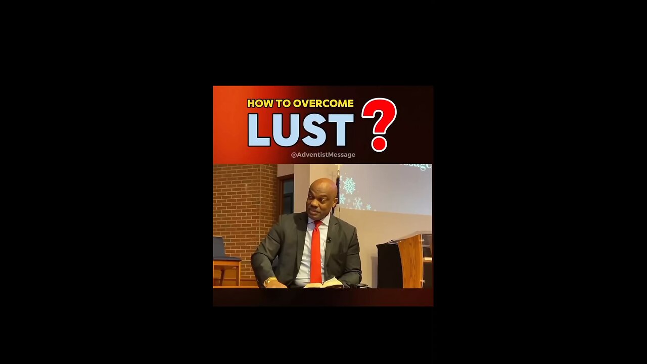 How to overcome lust! #Sinful desires!