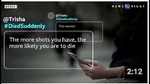 "BBC News Launches Full-Scale Attack Against #DiedSuddenly"
