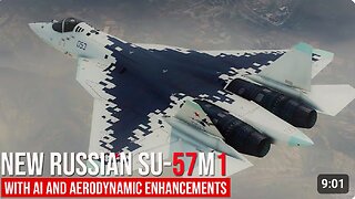 Russia Upgrades Su-57 Fighter Jet with Artificial Intelligence and Aerodynamic Improvements